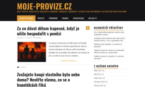 Moje-provize.cz thumbnail