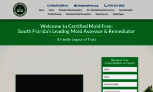 Mold-free.org thumbnail