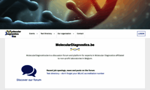 Moleculardiagnostics.be thumbnail