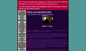 Molochsorcery.com thumbnail