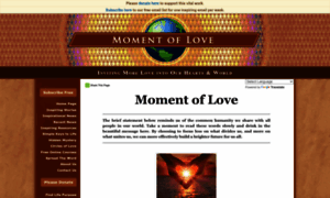 Momentoflove.org thumbnail