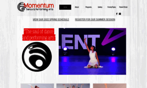 Momentumdancecenter.com thumbnail
