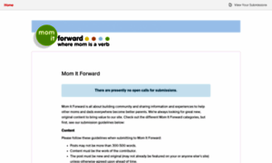 Momitforward.submittable.com thumbnail