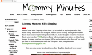 Mommyminutesblog.blogspot.com thumbnail
