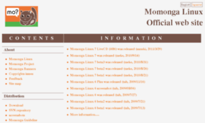 Momonga-linux.org thumbnail