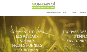 Mon-emploi-environnement.com thumbnail