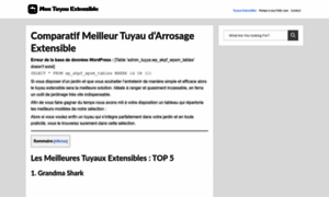 Mon-tuyau-extensible.fr thumbnail