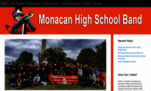 Monacanbands.org thumbnail