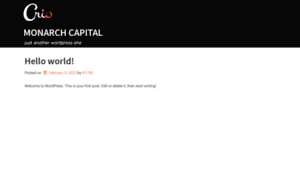 Monarchcapital.net thumbnail