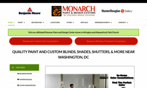 Monarchpaintdc.com thumbnail