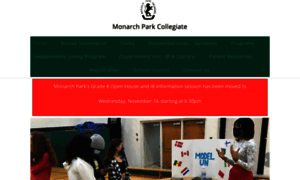 Monarchparkcollegiate.ca thumbnail