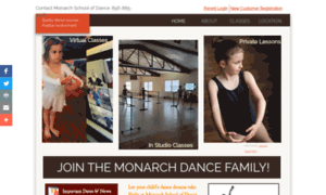 Monarchschoolofdance.com thumbnail