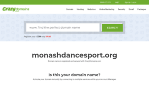 Monashdancesport.org thumbnail