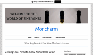 Moncharm.wordpress.com thumbnail