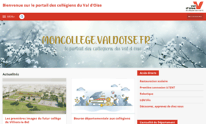 Moncollege.valdoise.fr thumbnail