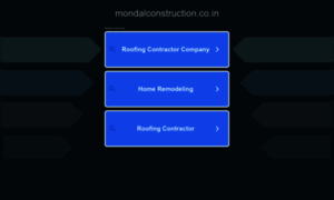 Mondalconstruction.co.in thumbnail