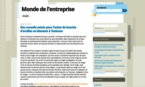 Mondedelentreprise.wordpress.com thumbnail