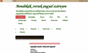 Mondokakversek.blogspot.com thumbnail