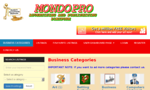 Mondopro.info thumbnail