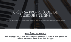 Monecoledemusique.fr thumbnail
