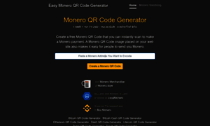 Monero-qr-code-generator.com thumbnail