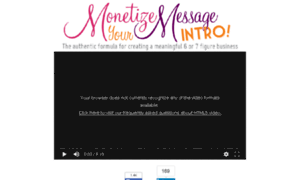 Monetizeyourmessagetour.com thumbnail