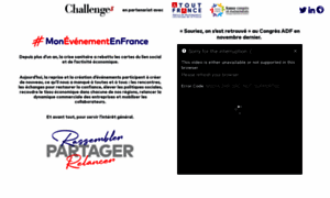 Monevenementenfrance.challenges.fr thumbnail