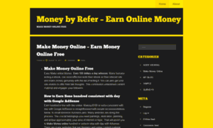 Moneybyrefer.wordpress.com thumbnail
