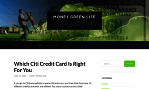 Moneygreenlife.com thumbnail