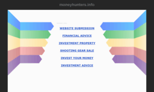 Moneyhunters.info thumbnail