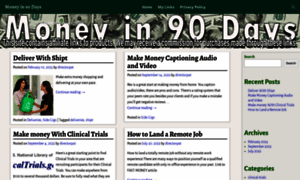 Moneyin90days.com thumbnail