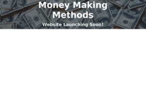 Moneymakingmethods.org thumbnail