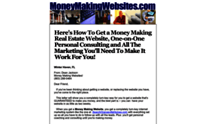 Moneymakingwebsites.com thumbnail