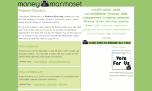 Moneymarmoset.com thumbnail