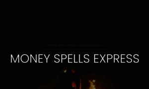 Moneyspells.express thumbnail