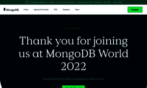 Mongodbworld.com thumbnail