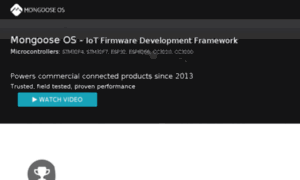 Mongoose-iot.com thumbnail