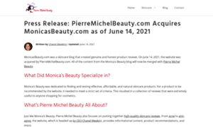 Monicasbeauty.com thumbnail