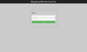 Monitoring.megafeed.com thumbnail