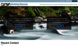 Monitoringresources.org thumbnail
