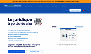 Monjuridique.infogreffe.fr thumbnail