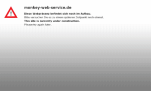 Monkey-web-service.de thumbnail