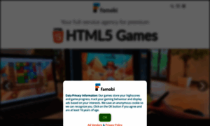 HTML5 Games – full-service agency Famobi