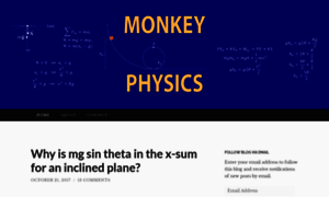 Monkeyphysicsblog.wordpress.com thumbnail