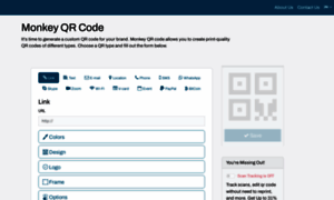 Monkeyqrcode.com thumbnail