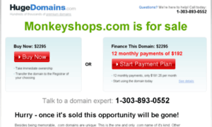 Monkeyshops.com thumbnail