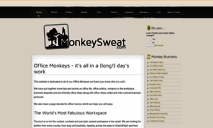Monkeysweat.com thumbnail