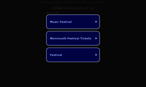 Monmouthfestival.co.uk thumbnail