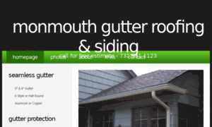 Monmouthgutterguard.com thumbnail