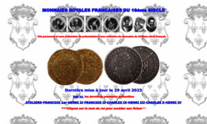 Monnaies-royales-francaises-du-16eme-siecle.fr thumbnail